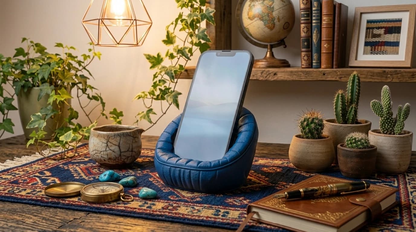 Throne for Your Phone – Elegant Desk Stand