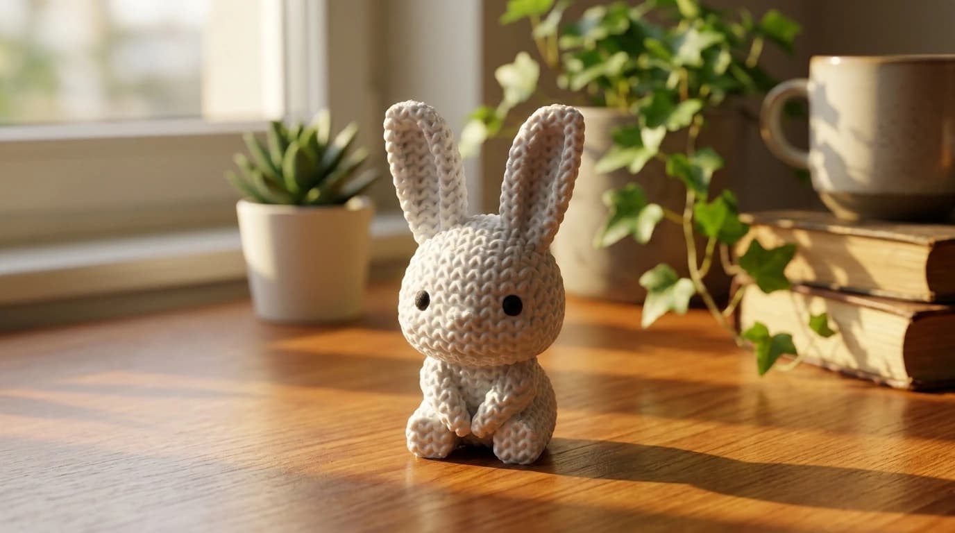 Rabbit Split Sculpture