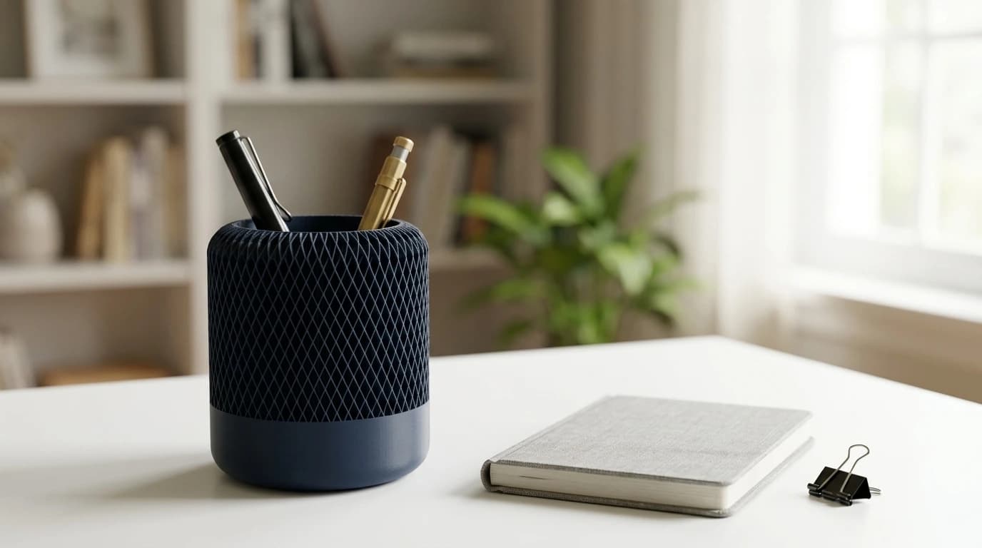 Modern Japandi Pencil Holder